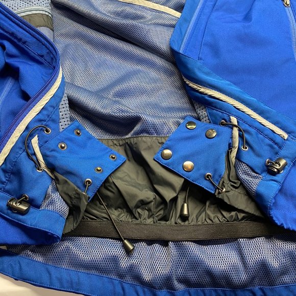 AIGLE Actimum Blue Windproof Jacket Detachable Hood M - Picture 7 of 13